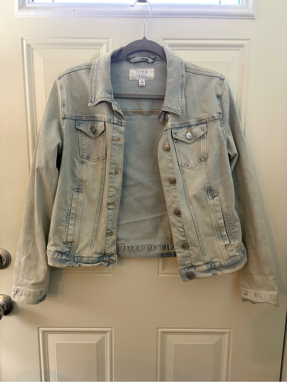 Time and Tru Light Blue Denim Jacket - Women's